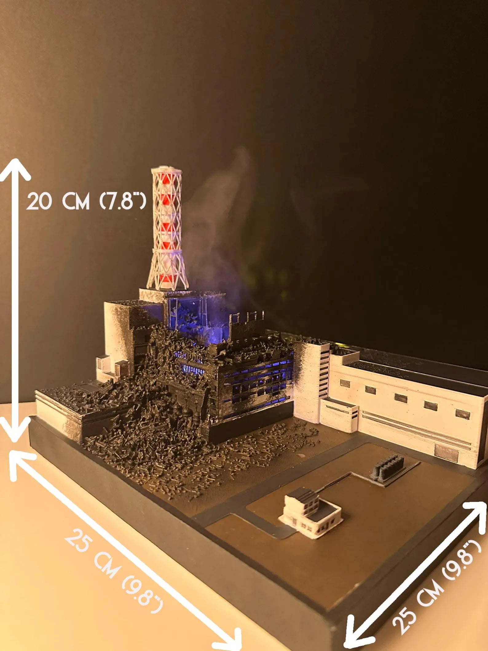 Chernobyl Nuclear Power Plant 4th Humidifier LED  - LIMITED EDITION