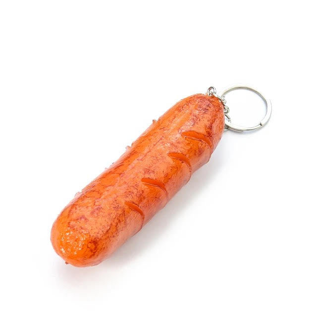 Sausage Keychain