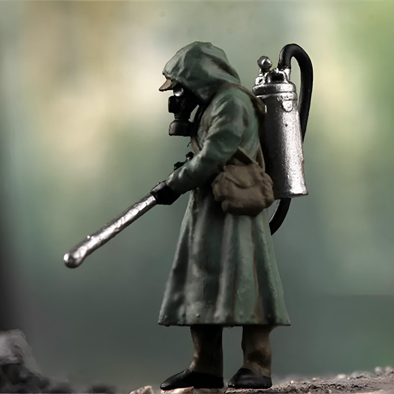 1/72 Scale Chernobyl Biochemical Soldier Figure