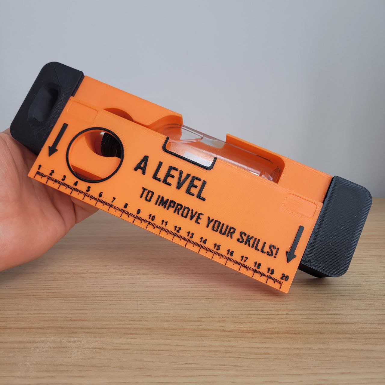 Level with Bottle Slot