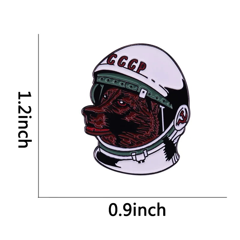 Laika da fighta - pin