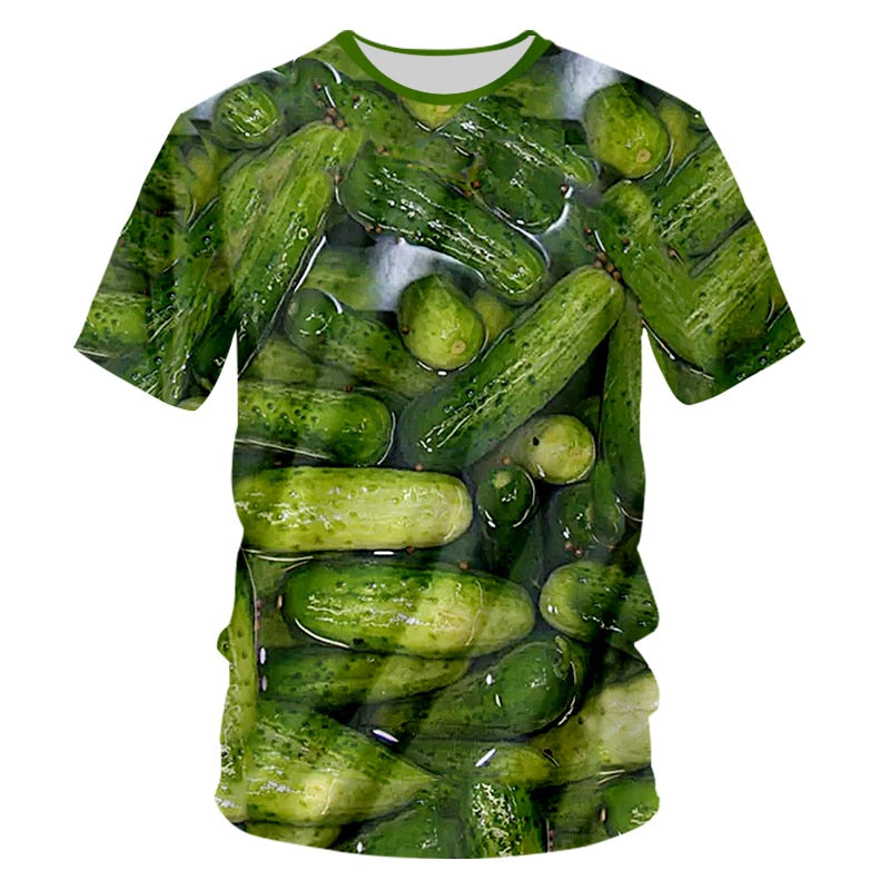 Cucumber Graphic  T-shirt