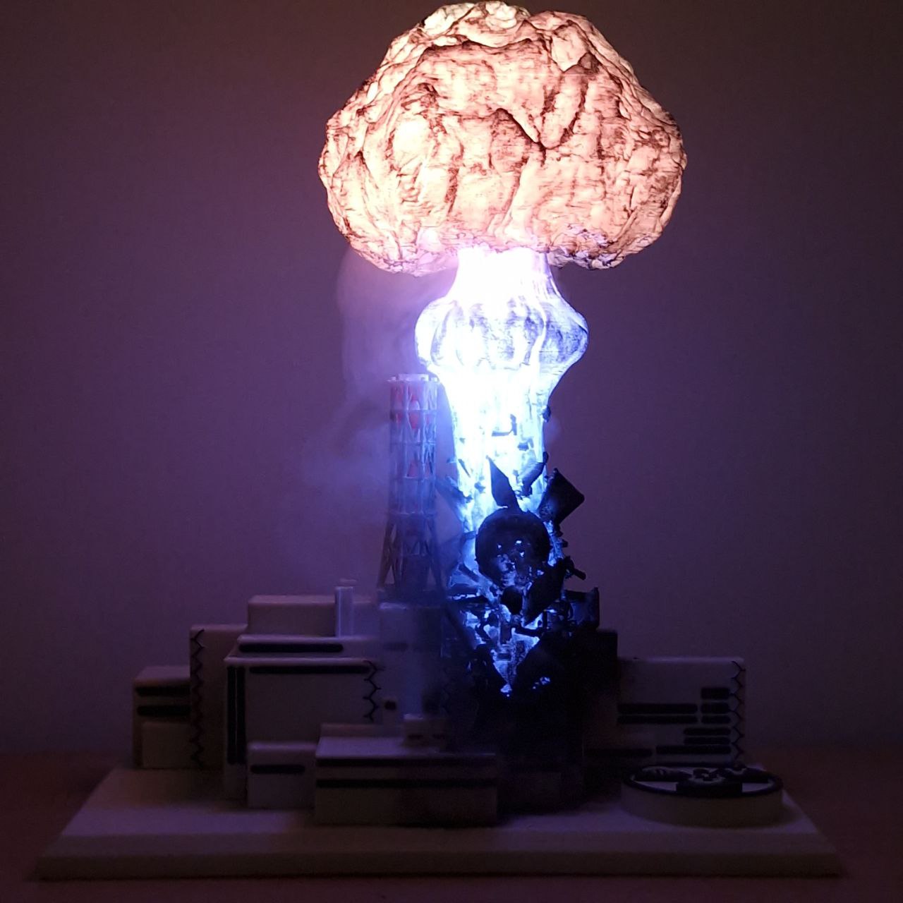 💥 Chernobyl Lamp and humidifier — Nuclear Explosion Effect - ⚡️ Multiple Lighting Modes