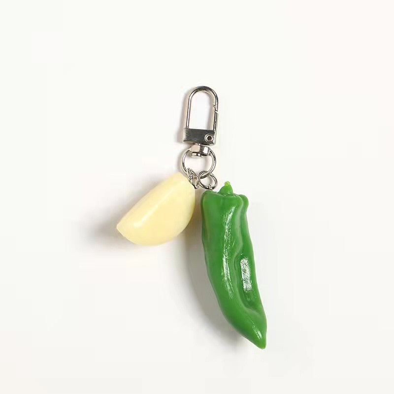 Pepper&Garlic Keychain