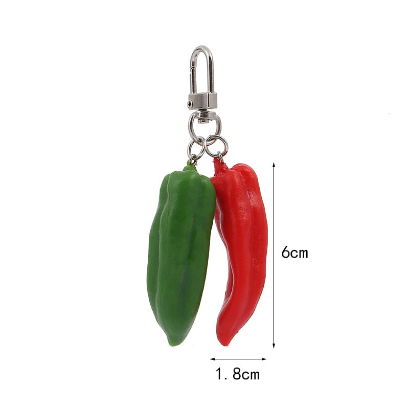 Pepper&Garlic Keychain