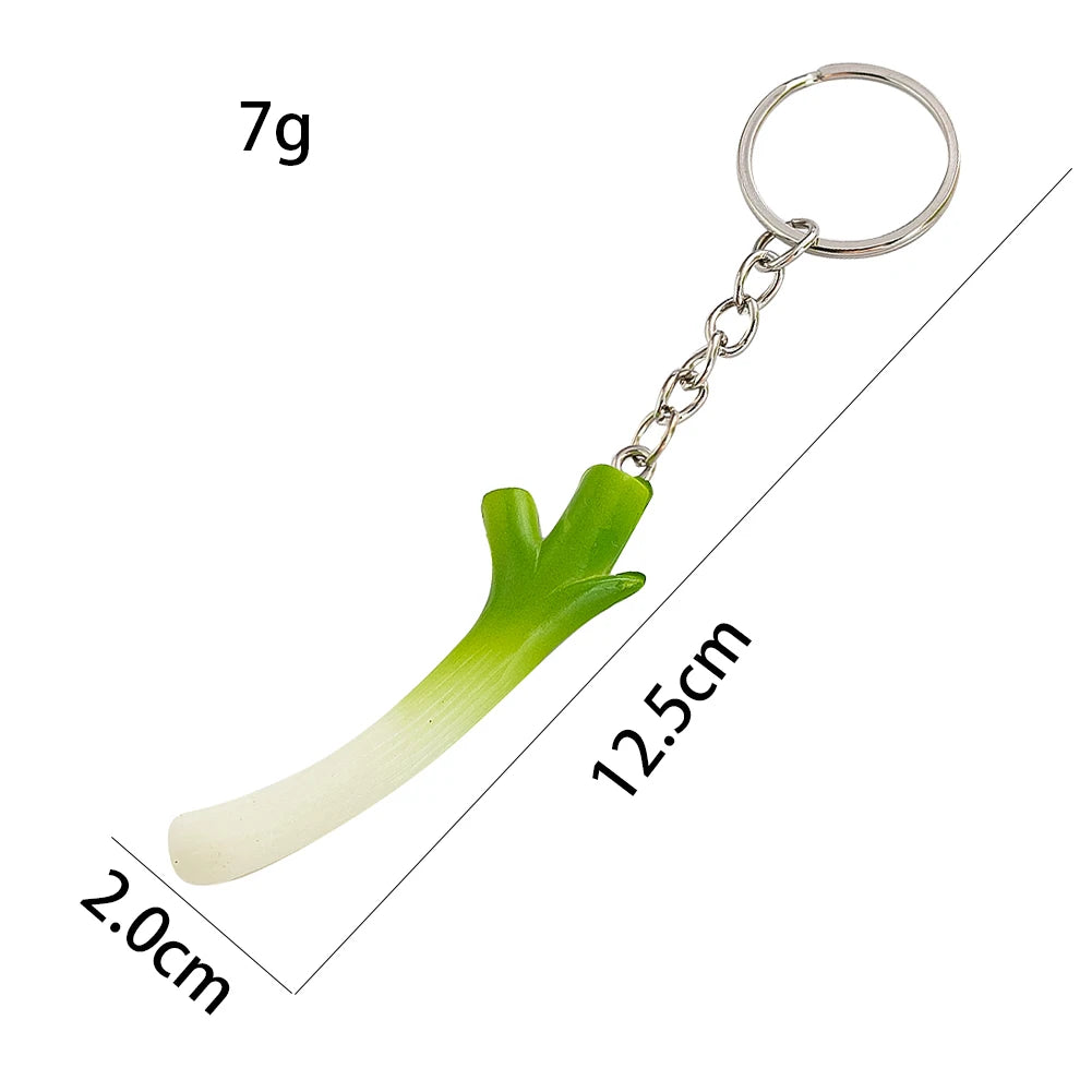 Green Onion -  Keychain