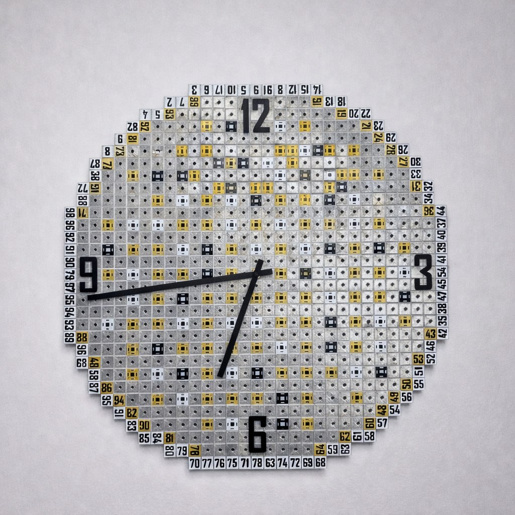 Chernobyl RBMK-1000 Reactor Wall Clock