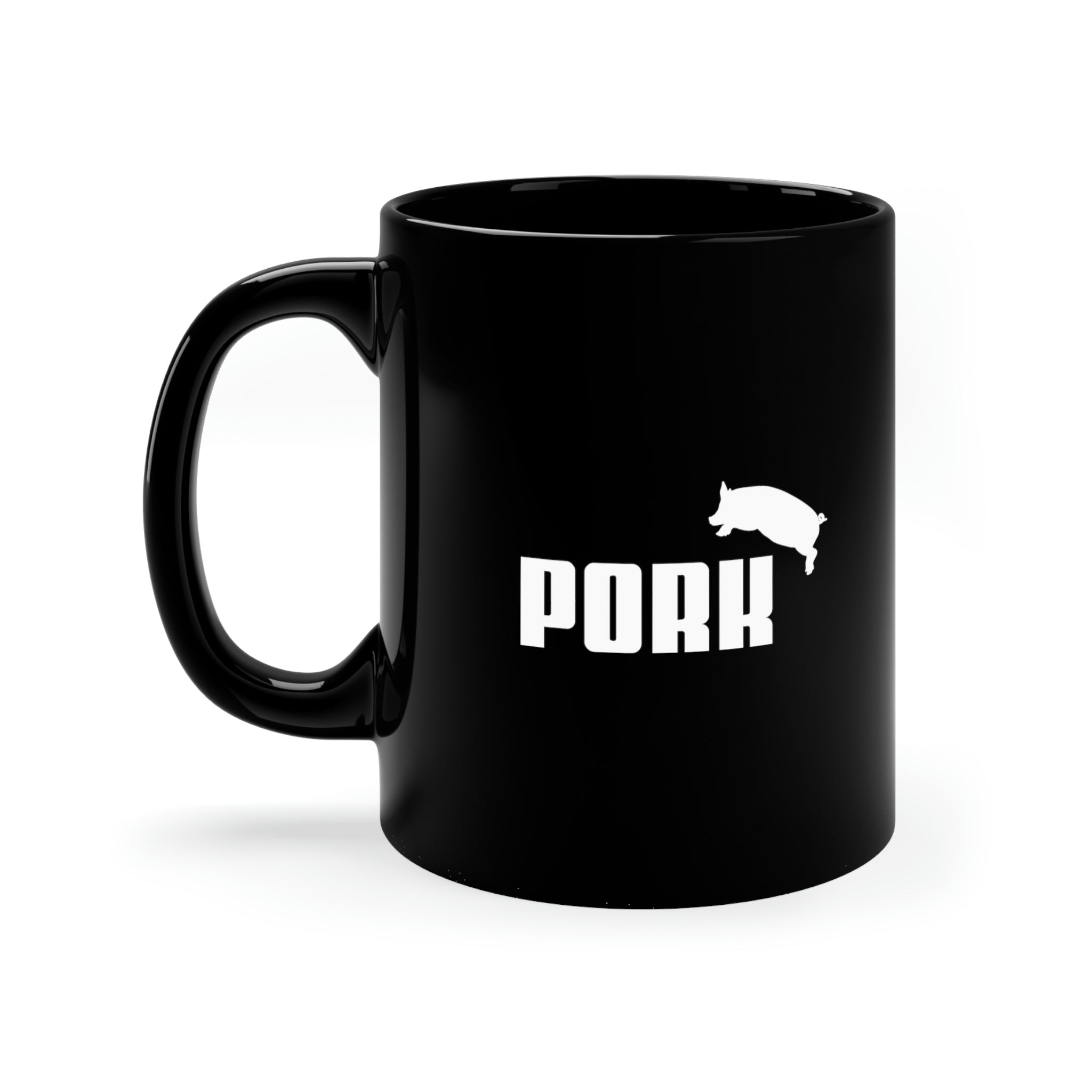 Capitalist Wild Pig Black Mug