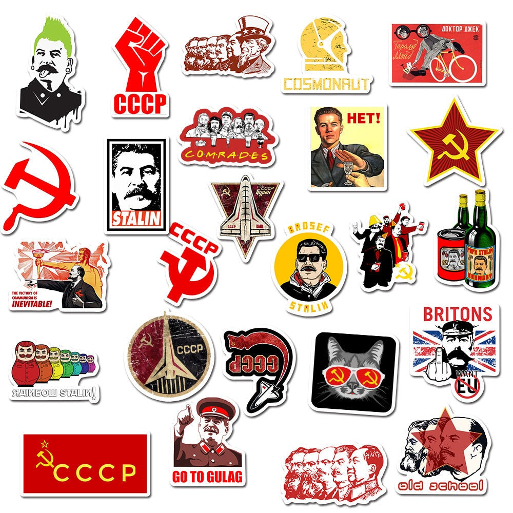 Mixed Soviet Union  Stickers