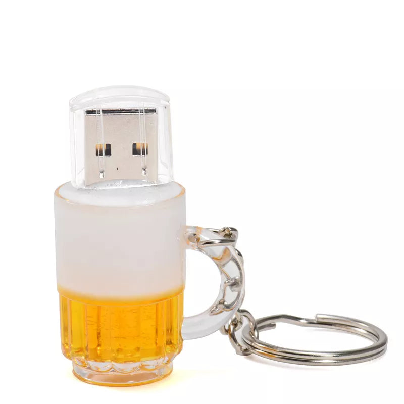 Beer keychain - USB flash drive