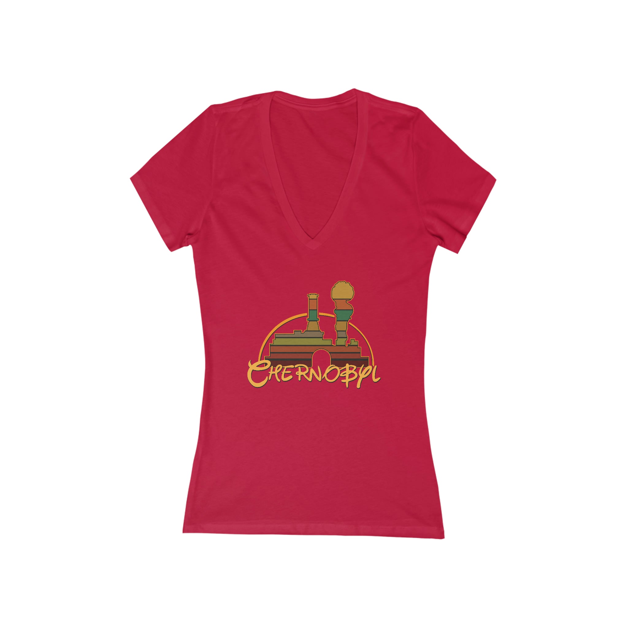Chernobyl Generation -  Short Sleeve Deep V-Neck Tee