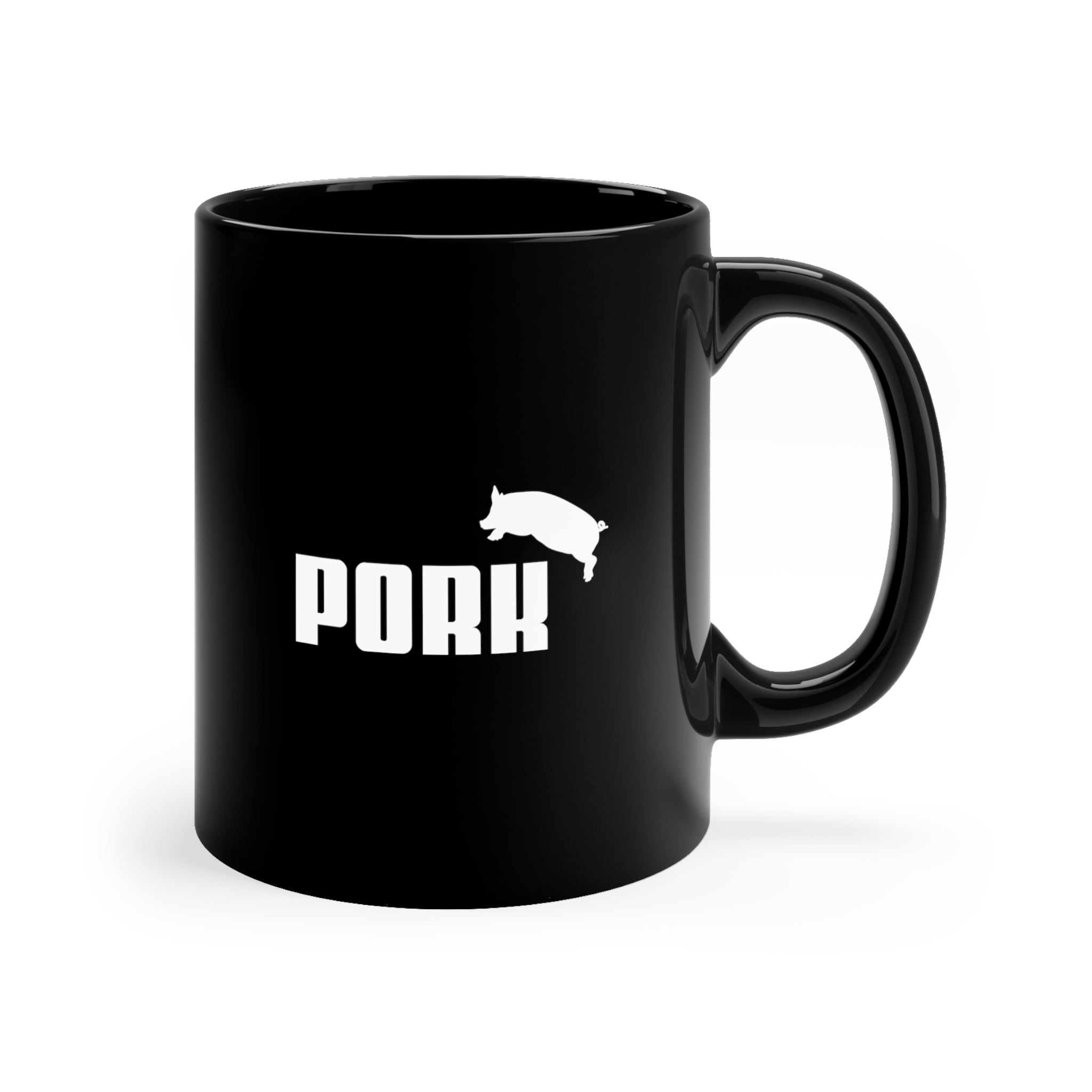 Capitalist Wild Pig Black Mug