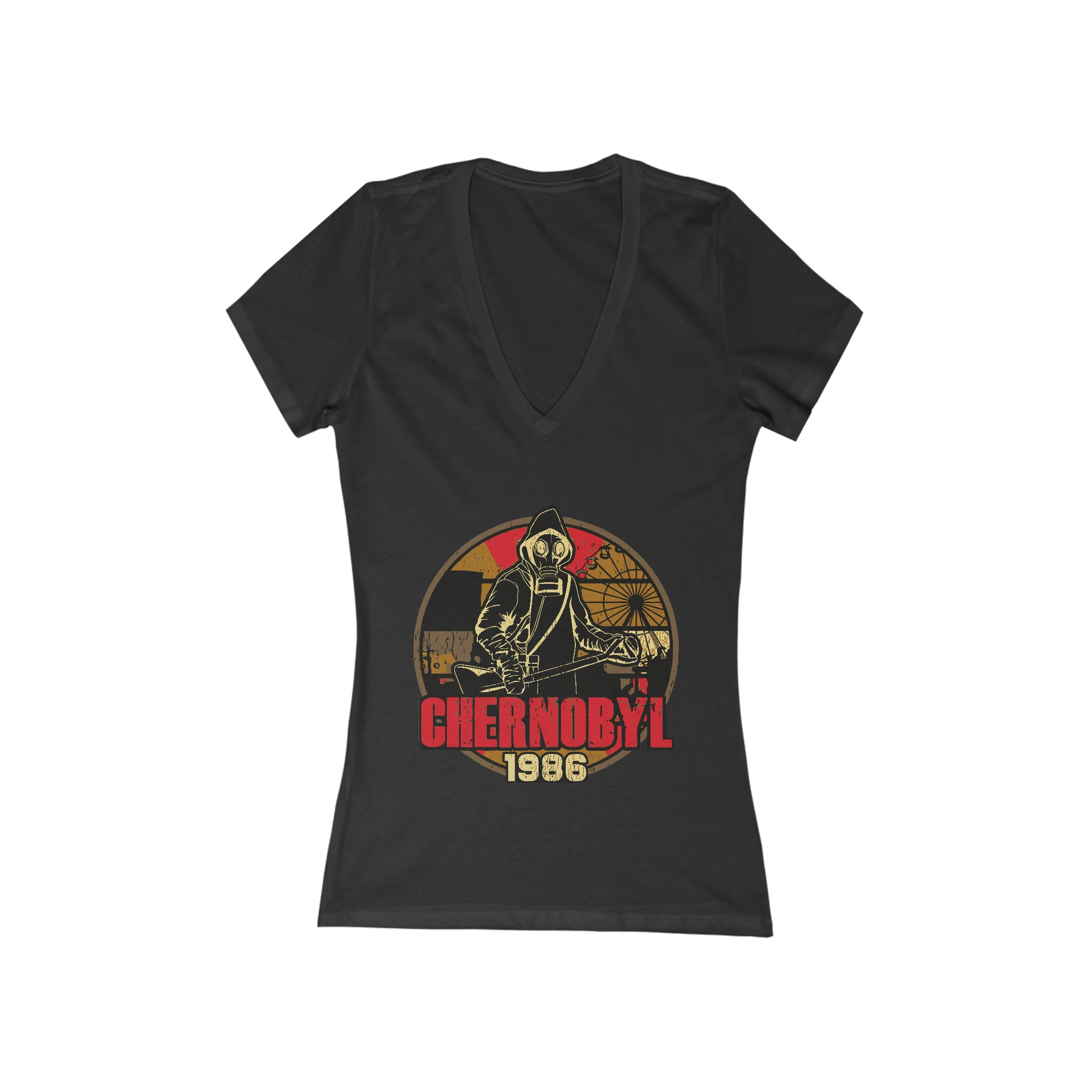 Chernobyl 1986 V-Neck Tee  woman